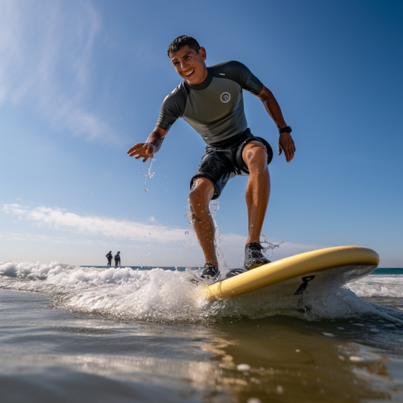 12-year-old California amputee surfs again with 3-D-printed ‘water leg’