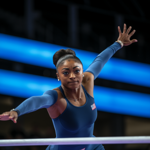 Simone Biles wins record-setting 8th U.S. all-around title in San Jose