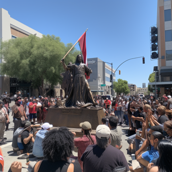 Will removal ceremony close San Jose’s Fallon statue saga?