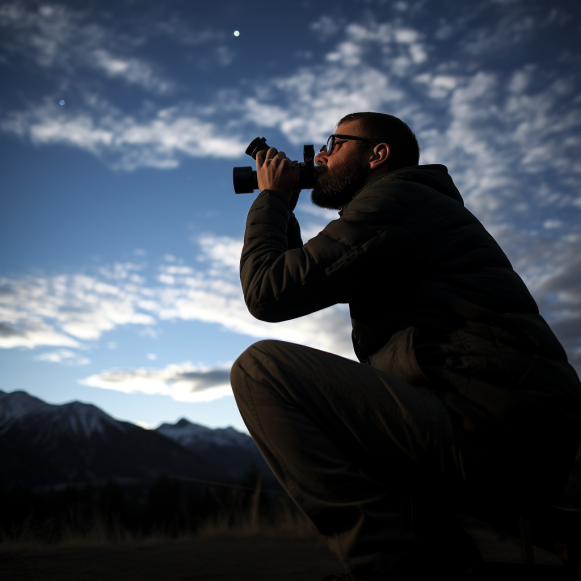 No need for a telescope: The right binoculars can help amateur astronomers get started