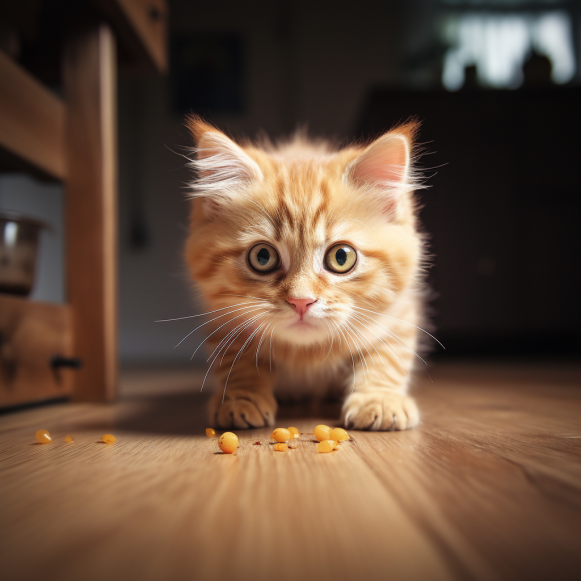 San Jose cat’s perplexing habits: scratching around her food dish and hanging out under the bed