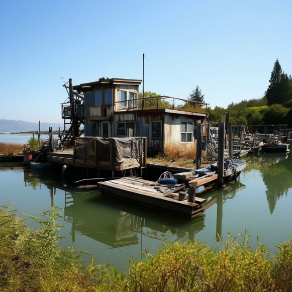 Want to stay on the Bay Area’s famed floating island with palm trees and lighthouse? Now you can.