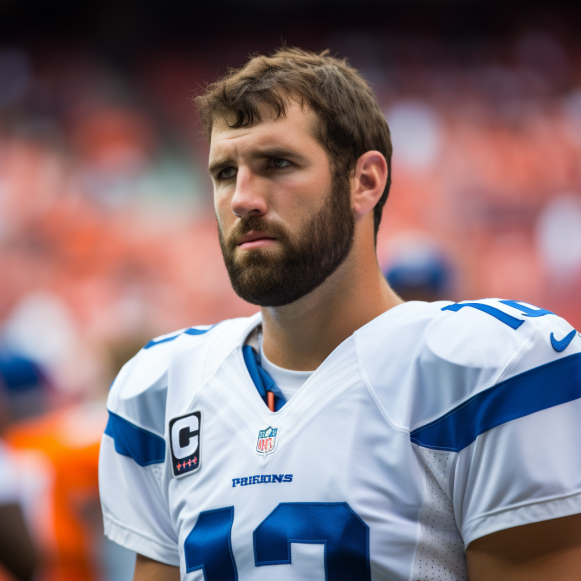 Andrew Luck is in on the Civil War joke