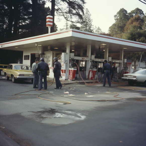 Non-fatal stabbing reported at Saratoga gas station