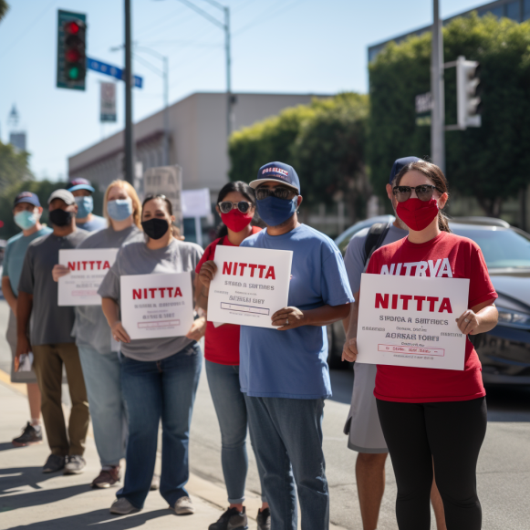 Newsom rejects bill to give unemployment checks to striking workers