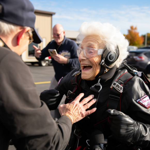 Dorothy Hoffner, 104, dies one week after setting skydiving record: ‘She was just indefatigable’