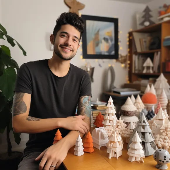 A 27-year-old who brings in up to $16,000 a month 3D printing ornaments and other products explains how he built a side hustle selling on Etsy