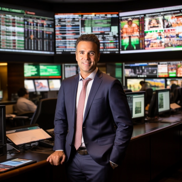 BetMGM’s CEO describes his strategy to hold onto its No. 3 spot in US sports betting as Fanatics and ESPN Bet circle