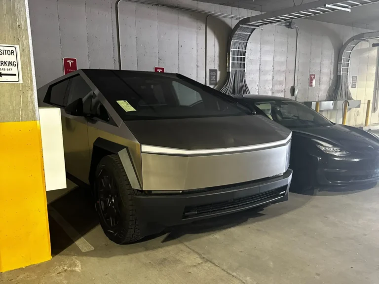 Cybertruck owner says he’s stuck with a vehicle that’s too big for his parking spot, and Tesla won’t let him return or resell it