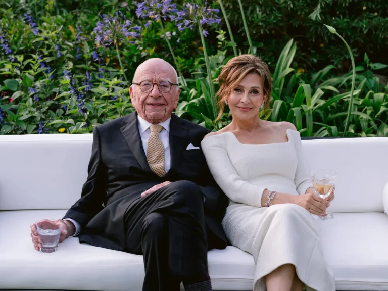 Rupert Murdoch and Elena Zhukova get married at his California vineyard