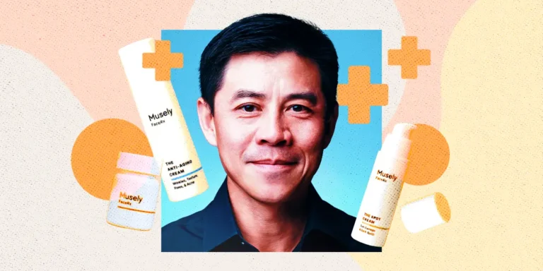 His wife had a common skin condition and tried expensive creams for over 20 years. She became ‘patient zero’ for his personalized skincare company — and had clear skin in a month.