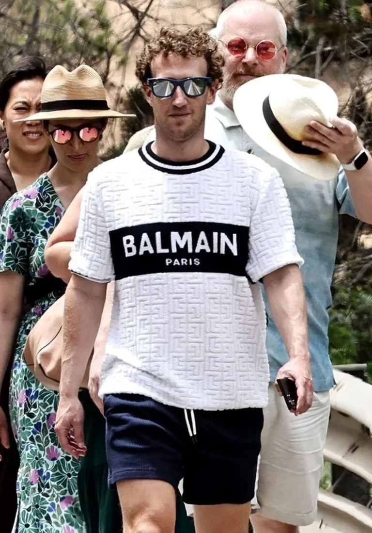 Mark Zuckerberg’s summer vacation look includes a $1,150 hypebeast t-shirt