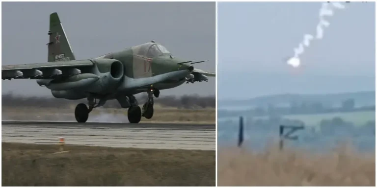 Dramatic footage appears to show a Ukrainian missile taking out a prized Russian jet