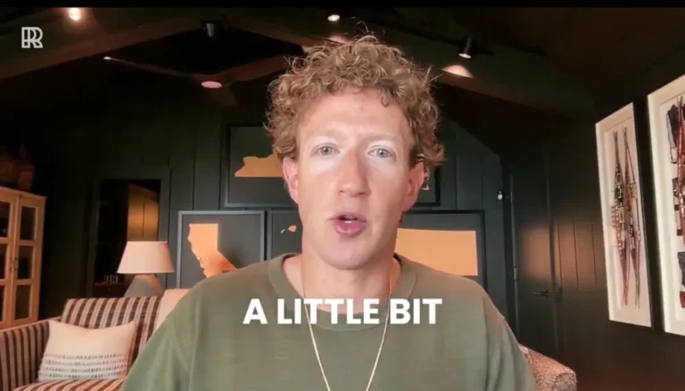 Mark Zuckerberg says his weird tan is just a tan — not a hint about a new product.