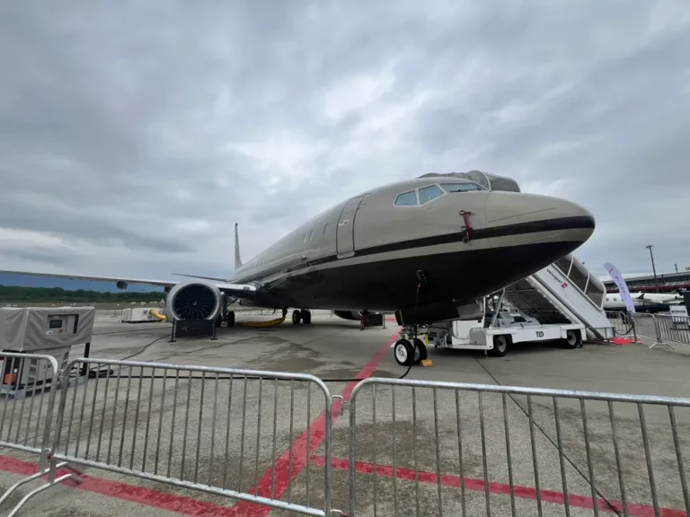 See inside the first private-jet version of the Boeing 737 Max. The extravagant plane is worth over $100 million and has a bar, two bedrooms, and huge showers.See inside the first private-jet version of the Boeing 737 Max. The extravagant plane is worth over $100 million and has a bar, two bedrooms, and huge showers.