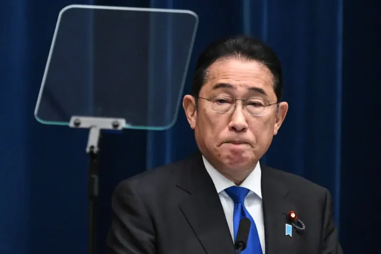 Japan’s prime minister is resigning, under pressure from a scandal