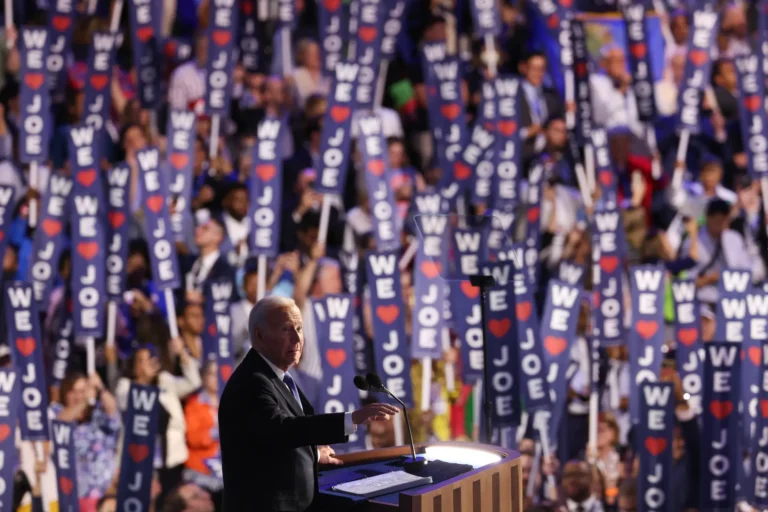 It took a debate disaster and a pressure campaign led by Pelosi. But at the DNC, Biden finally kept his promise to be a bridge to the Democratic Party’s future.