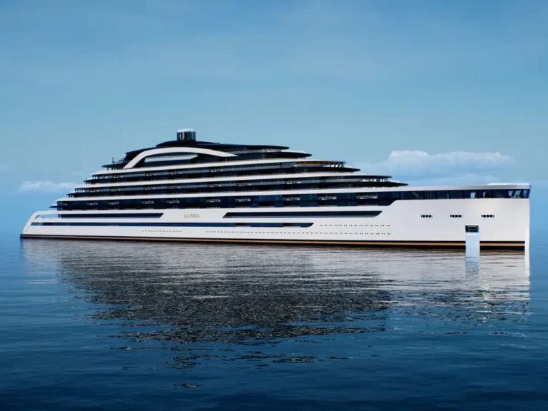 A new residential cruise ship plans to sail around the world every 2½ years. Cabins start at $11 million.