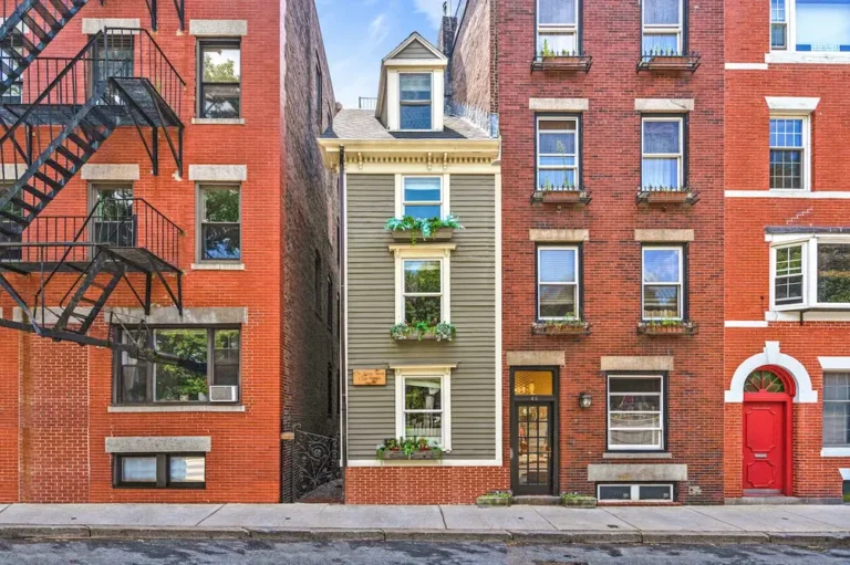 Everyone thinks Boston’s famed skinny house, sold for $1.25 million, was built out of spite — but that might be a century-old myth.