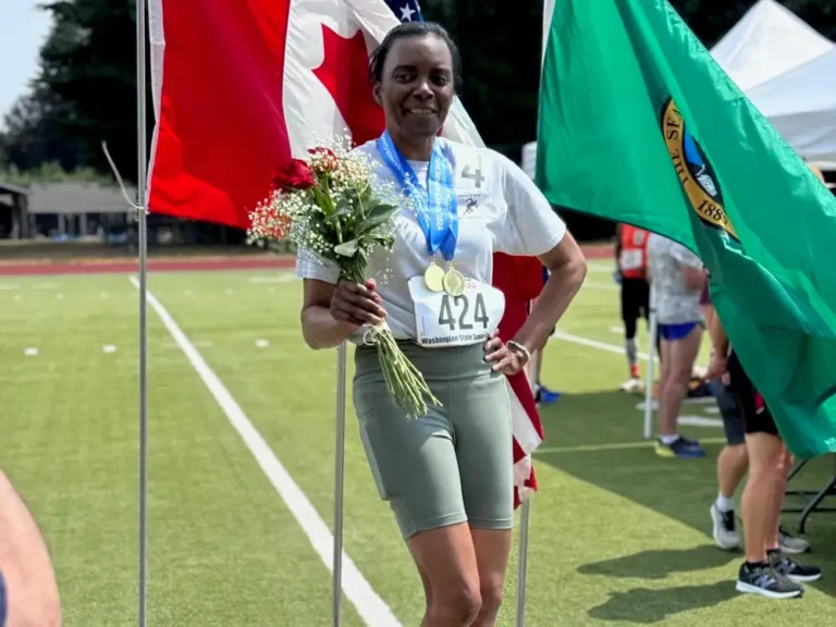 A 71-year-old champion sprinter didn’t start until she was 57. She shared 4 tips for getting fit at any age.