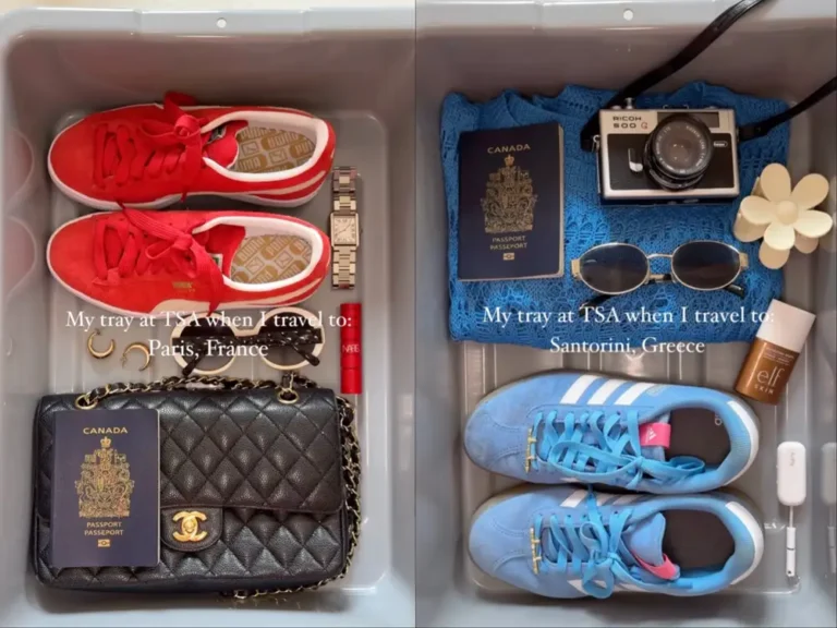 TikTokers are taking ‘aesthetic’ photos of their TSA trays in the latest travel trend. But not everyone’s on board.