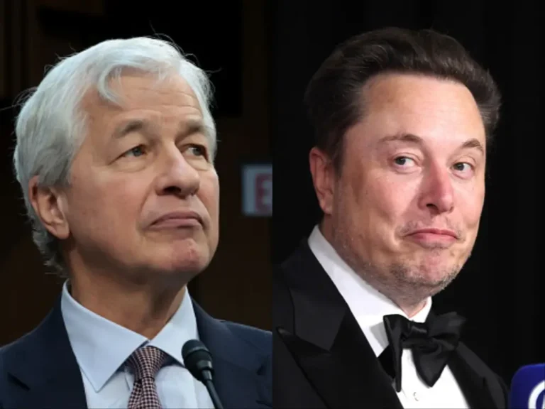 Jamie Dimon says he likes Elon Musk’s idea to start a DOGE, or Department of Government Efficiency