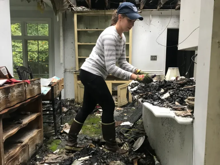 I’ve always had a hard time decluttering. When my childhood home burned down, I learned a lot about letting go.