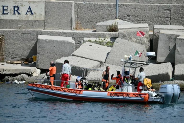 Crew member on watch duty on Mike Lynch’s yacht says he was ‘walking on the walls’ of the boat as he tried to save passengers