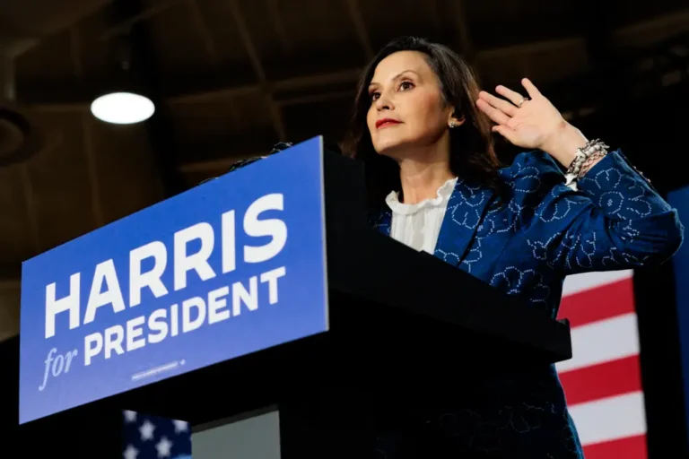 Gretchen Whitmer pushes back against polls showing Kamala Harris with sizable leads in Michigan: ‘It’s just not true’