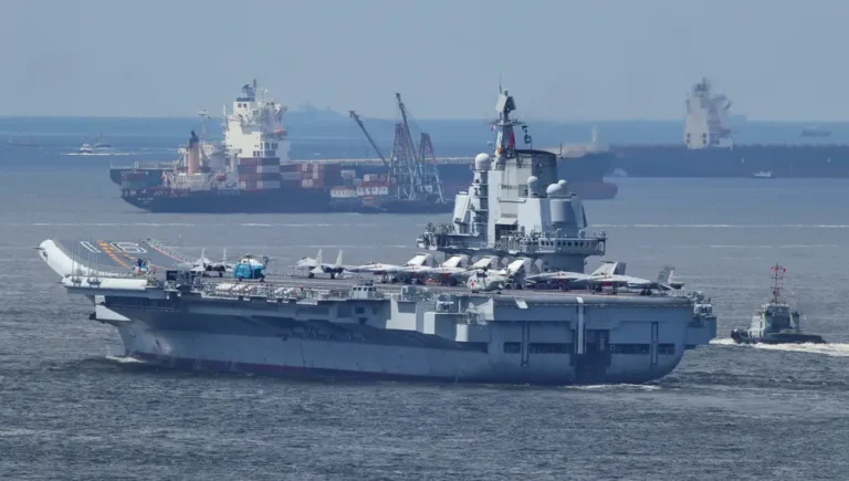 China’s navy starts testing a next-generation fighter jet on one of its aircraft carriers