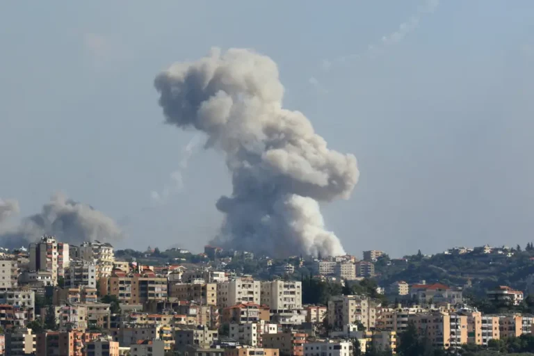 Photos show the chaos and devastation left in the wake of Israel’s deadly blitz on Hezbollah’s missiles