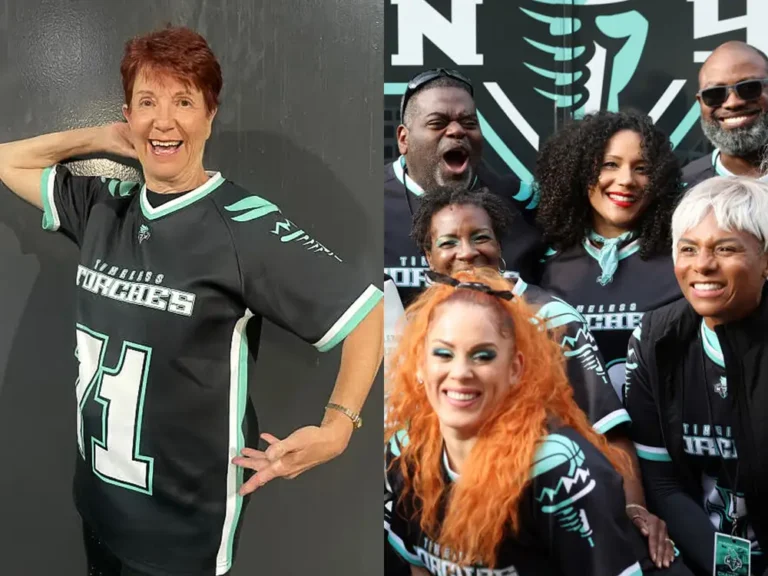 I’m 71 and dance for the New York Liberty. My hearing loss doesn’t get in the way of dancing to the beat.