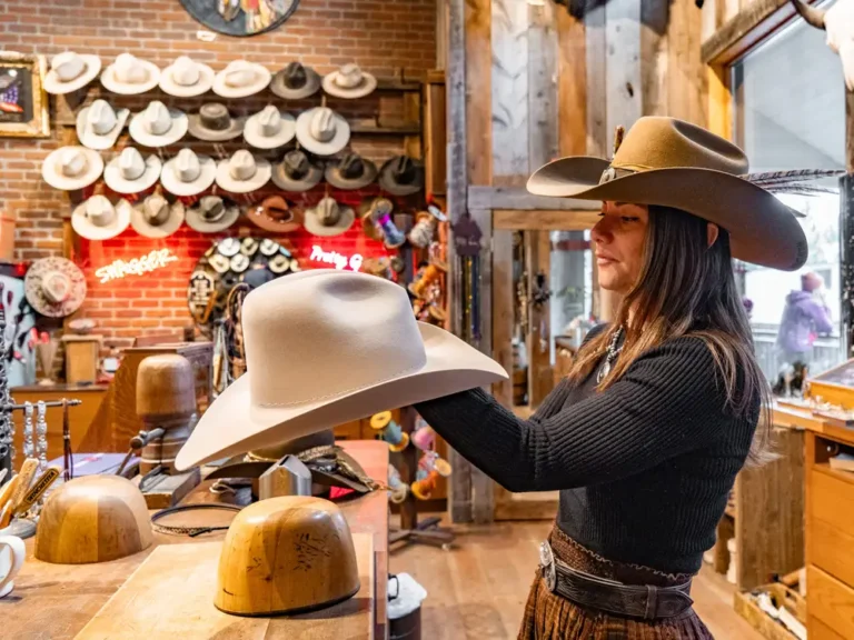 Behind the scenes of Kemo Sabe, where celebrities pay up to $900 for custom cowboy hats