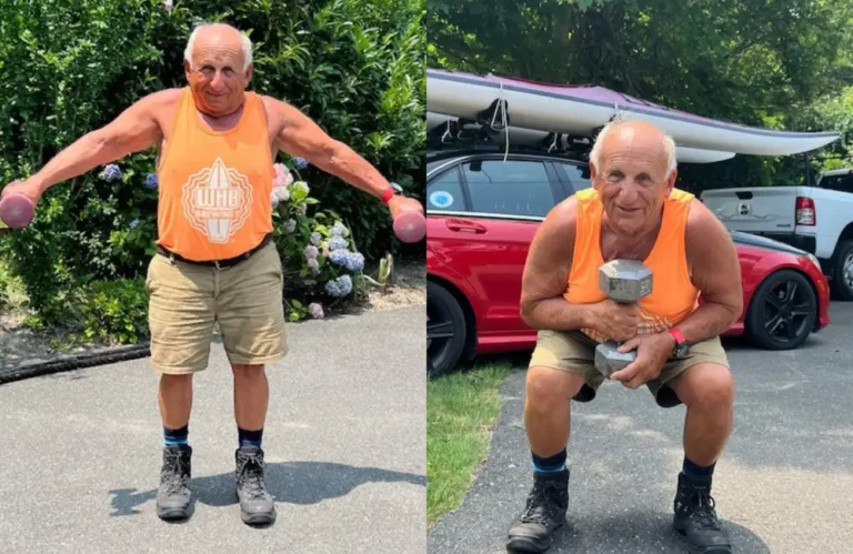 A man who started CrossFit in his 80s now does 100 push-ups a day