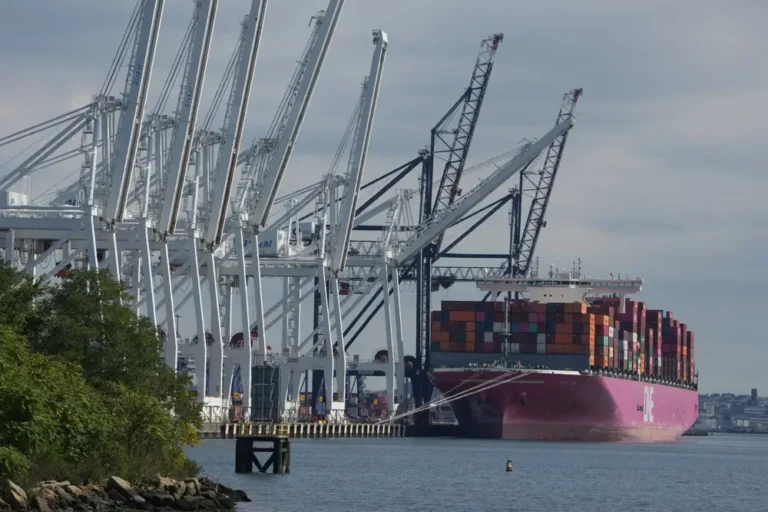 There’s already a queue of cargo ships backing up at US ports