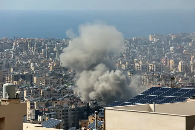 Israel steps up its airstrikes on Beirut as the conflict in the Middle East escalates