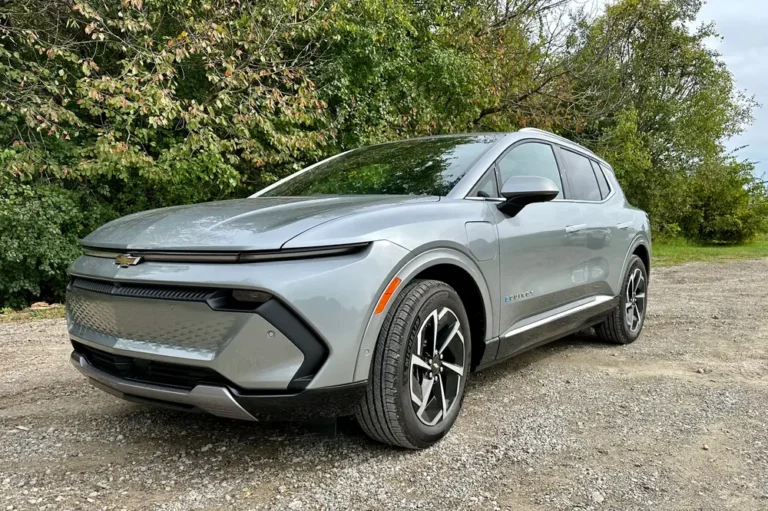 I drove Chevy’s new Equinox EV to Costco and soccer games. The SUV delivers on its family-car promise.