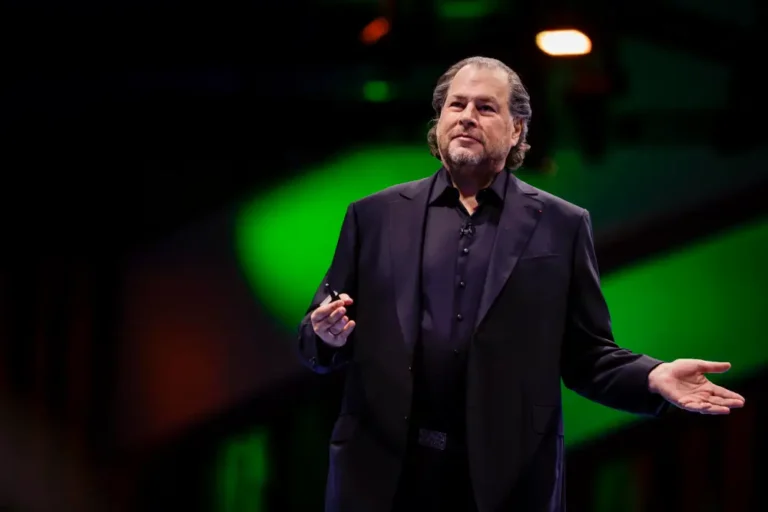 Interview: Salesforce CEO Marc Benioff bashes Microsoft as generative AI threatens his company’s CRM lead