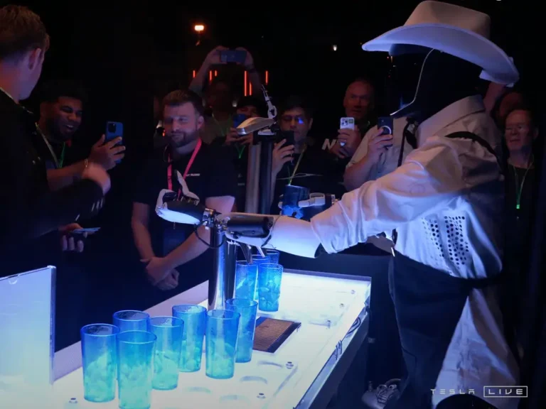 Yes, there were humans controlling Tesla’s bartending robots behind the scenes