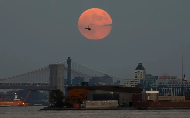 The year’s biggest, brightest supermoon rises this week. Here’s the best time to see it at its most brilliant.