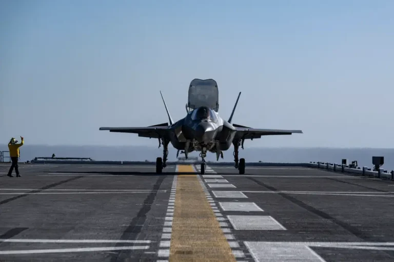 A US F-35 stealth fighter just landed on a destroyer Japan turned into an aircraft carrier for the first time off the California coast