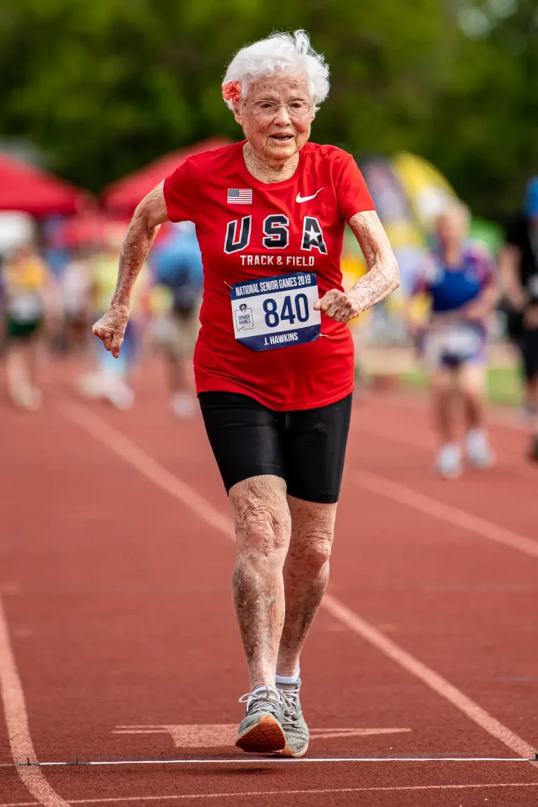 Julia Hawkins, a record-setting centenarian runner, dies at 108. Here are her 5 longevity tips.