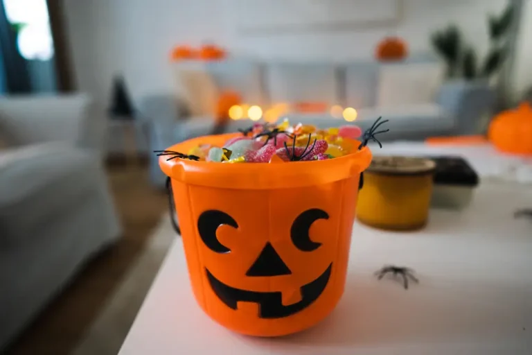 I refuse to do ‘Boo Baskets’ for my kids. They already have too much stuff, and I don’t want to be trapped doing it yearly.