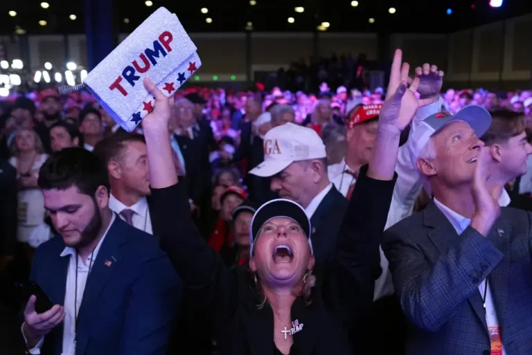 Photos from the watch parties at Mar-a-Lago and Howard University give an inside look into Trump’s and Harris’ worlds on election night