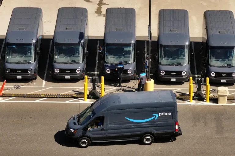 A mechanic died at an Amazon distribution center after the van he was working on fell on him