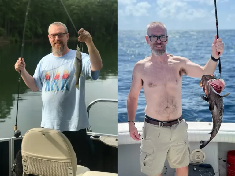 I got sober thanks to a monthly shot of a drug that helps stop my craving for alcohol. I lost 70 pounds in the process.