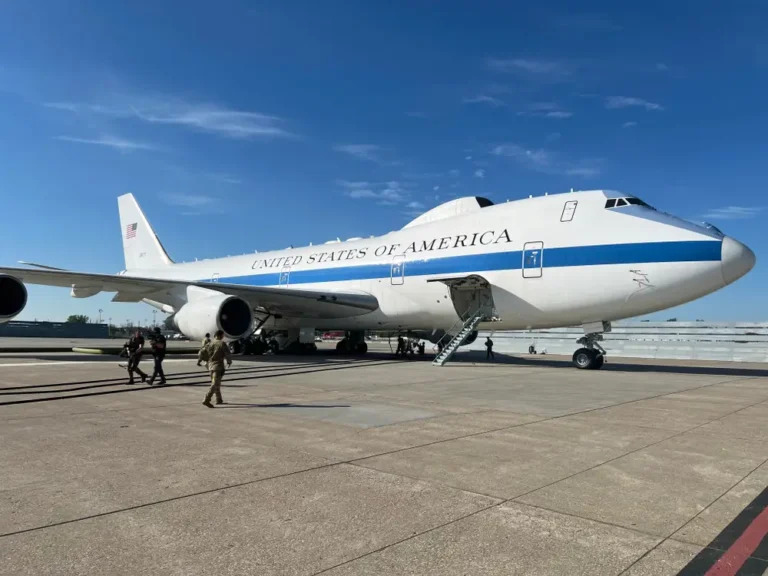 See inside the E-4B ‘Nightwatch,’ nicknamed the ‘doomsday plane’ for its ability to help US presidents survive nuclear war