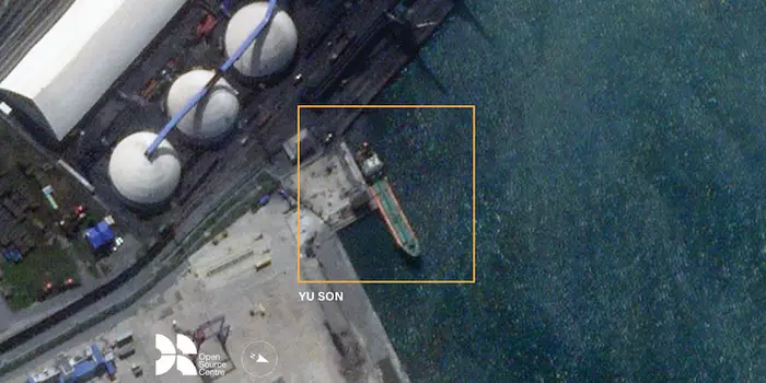 Satellite images show Russia defying sanctions to give North Korea 1 million barrels of oil: report