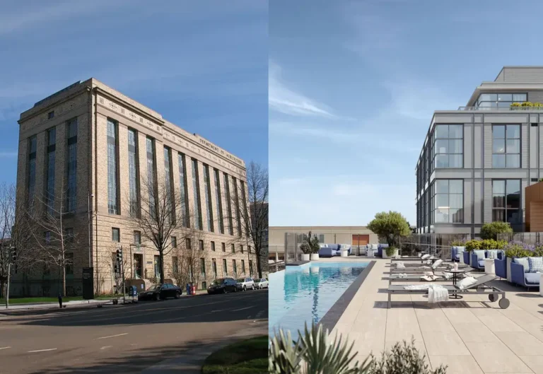 Washington DC is full of obsolete government buildings. See how one is being transformed into hundreds of luxury apartments.