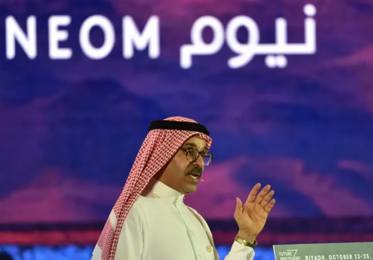 Saudi Arabia parts ways with the CEO of Neom, its new desert megacity